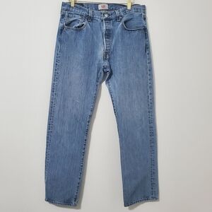 Levi's 501 Vintage 99s Button Fly Straight Leg Jeans 34 Waist